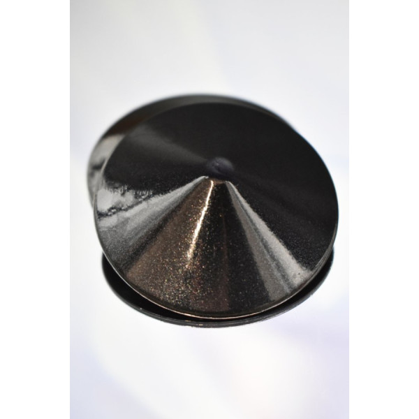 Nipple Métal noir Cache tétons cône 
